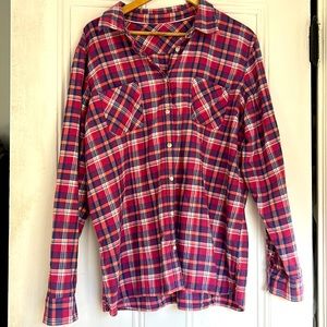 L.L. Bean women's flannel